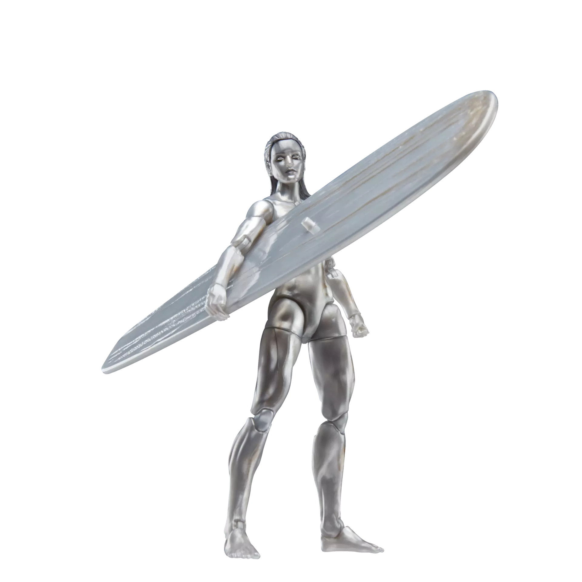 Marvel Legends The Fantastic Four: First Steps Silver Surfer Action Figure