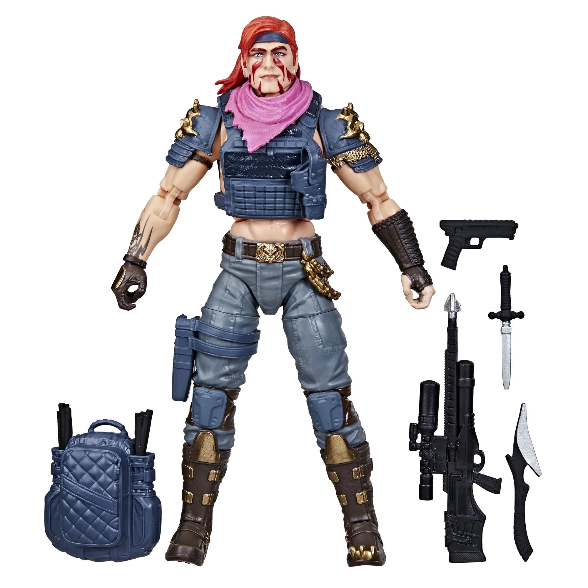 Hasbro G.I. Joe Classified Series #146 Dreadnok Zandar Action Figure