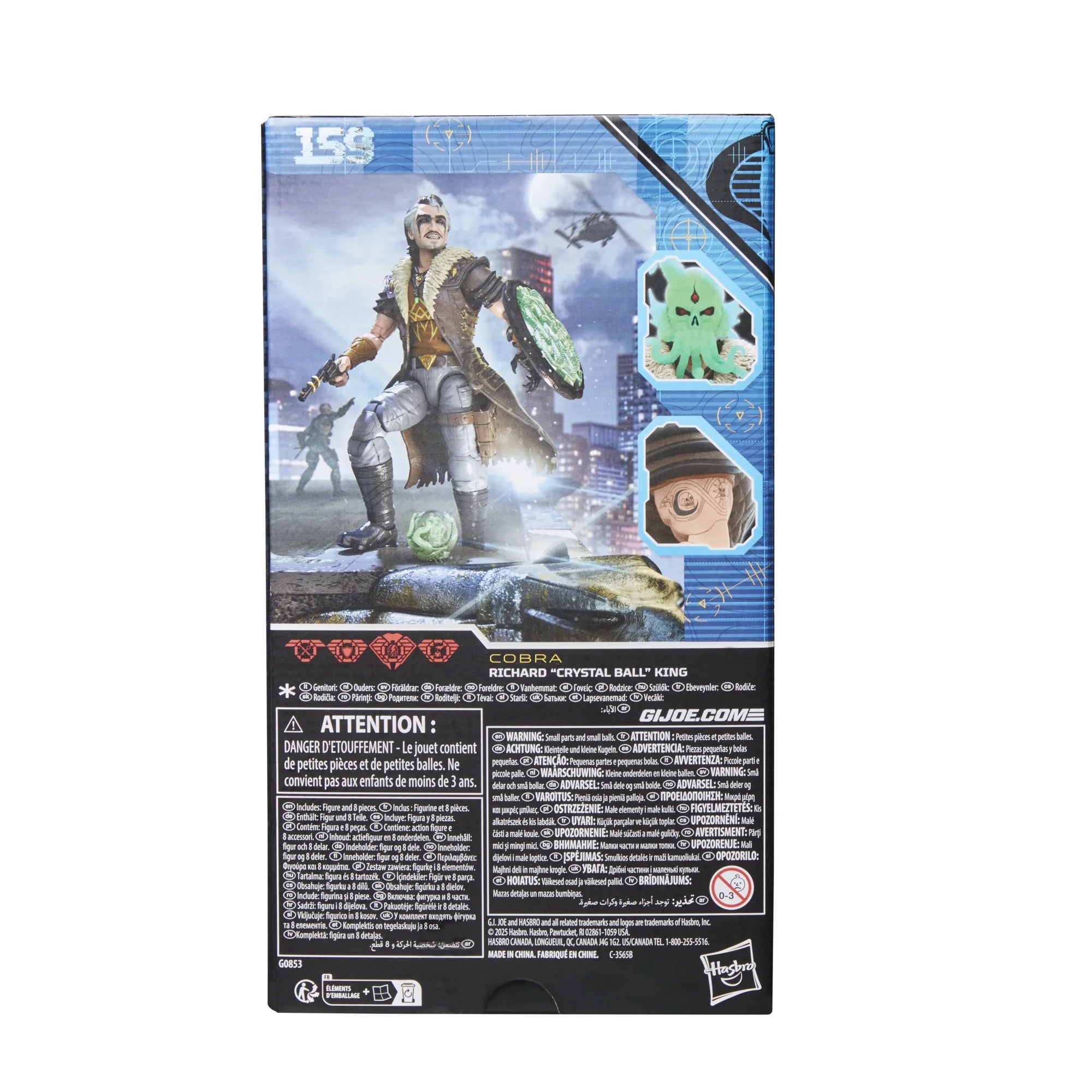 Hasbro G.I. Joe Classified Series #159 Richard "Crystal Ball" King Action Figure