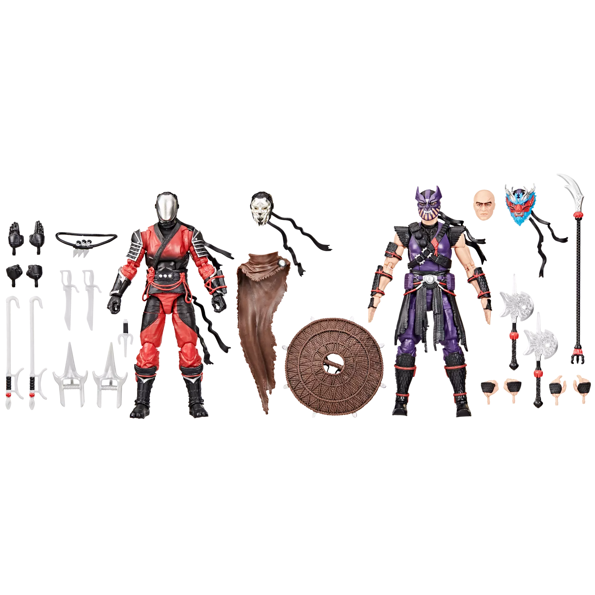 Hasbro G.I. Joe Classified Series #160 Ninja Force Cobra Ninjas Slice and Dice Action Figure