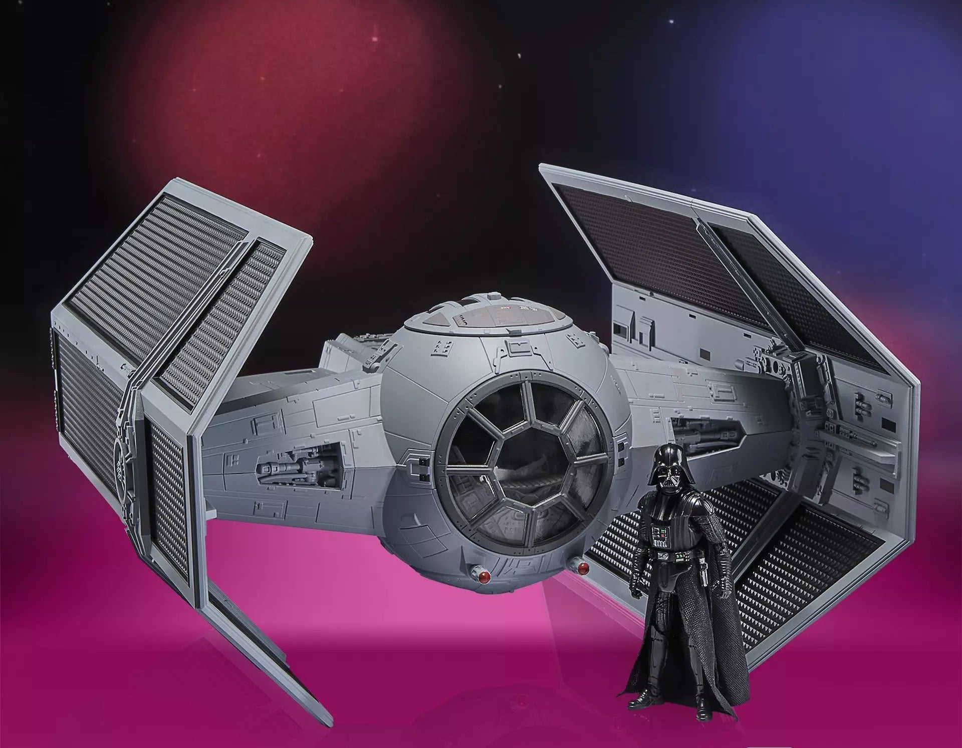 Hasbro Star Wars Black Series Vintage Collection A New Hope Darth Vader's Tie Advanced Vehicle