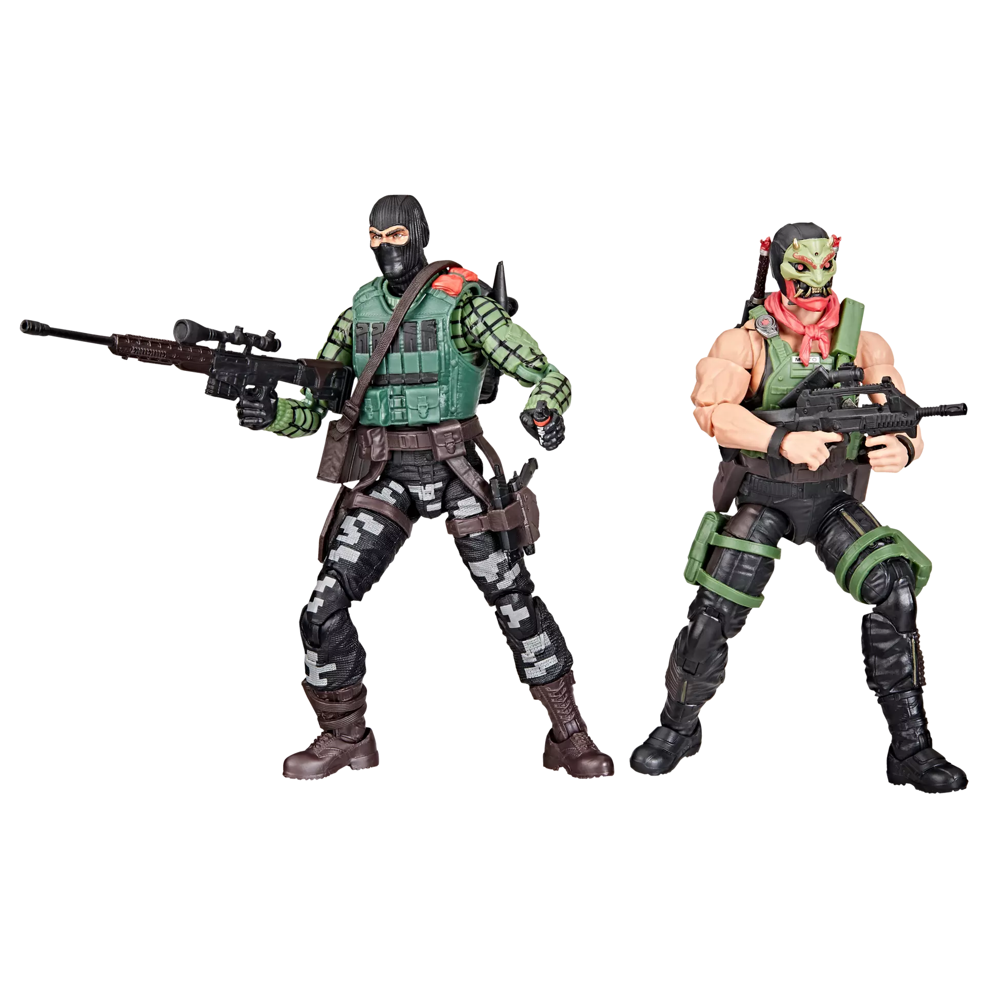 Hasbro G.I. Joe Classified Series #164 Night Force Beach Head and Quick Kick 2 Pack Action Figure