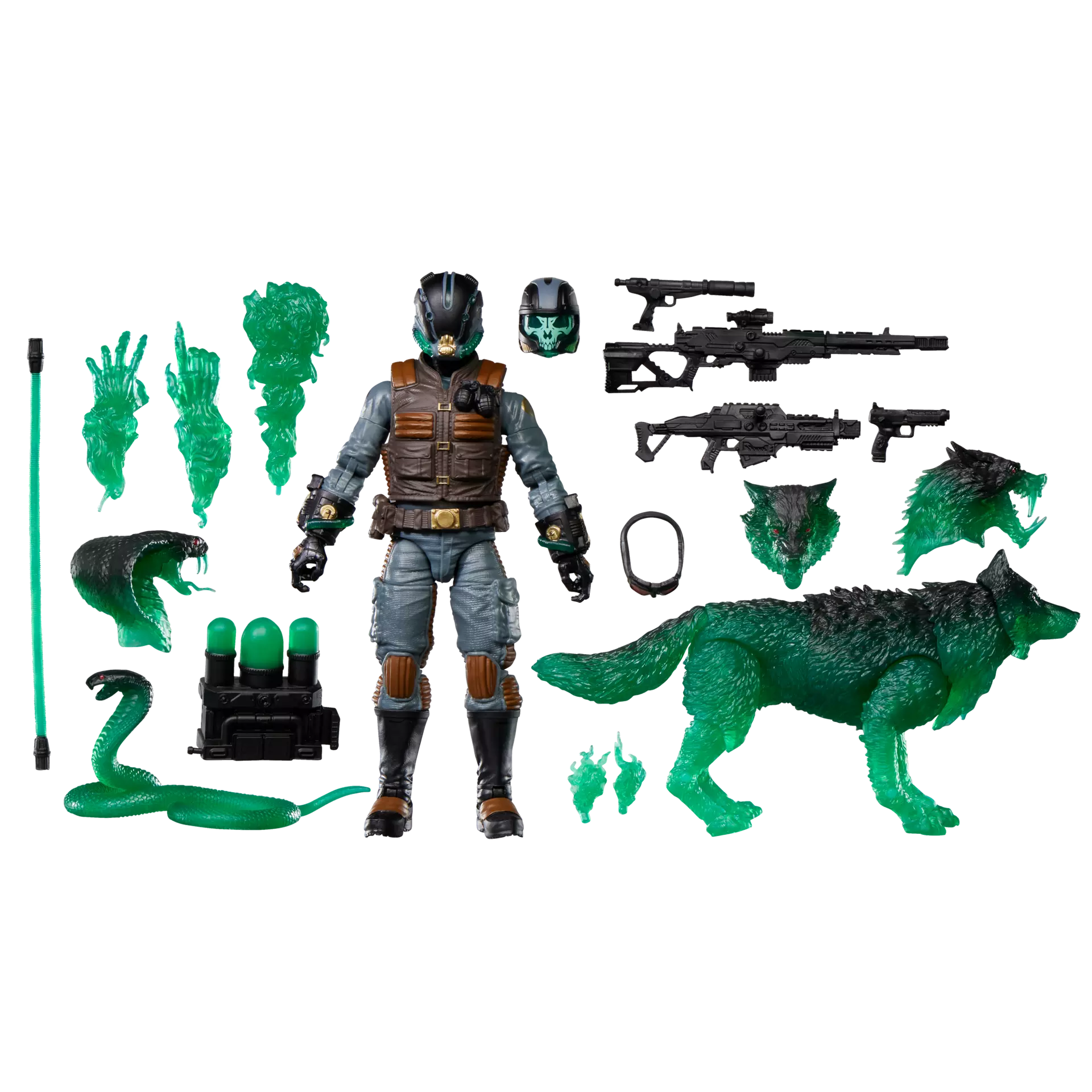 Hasbro G.I. Joe Classified Series #170 Ghost Viper and D.I.R.E (Dread-Inducing Responsive Energy) Beast Action Figure