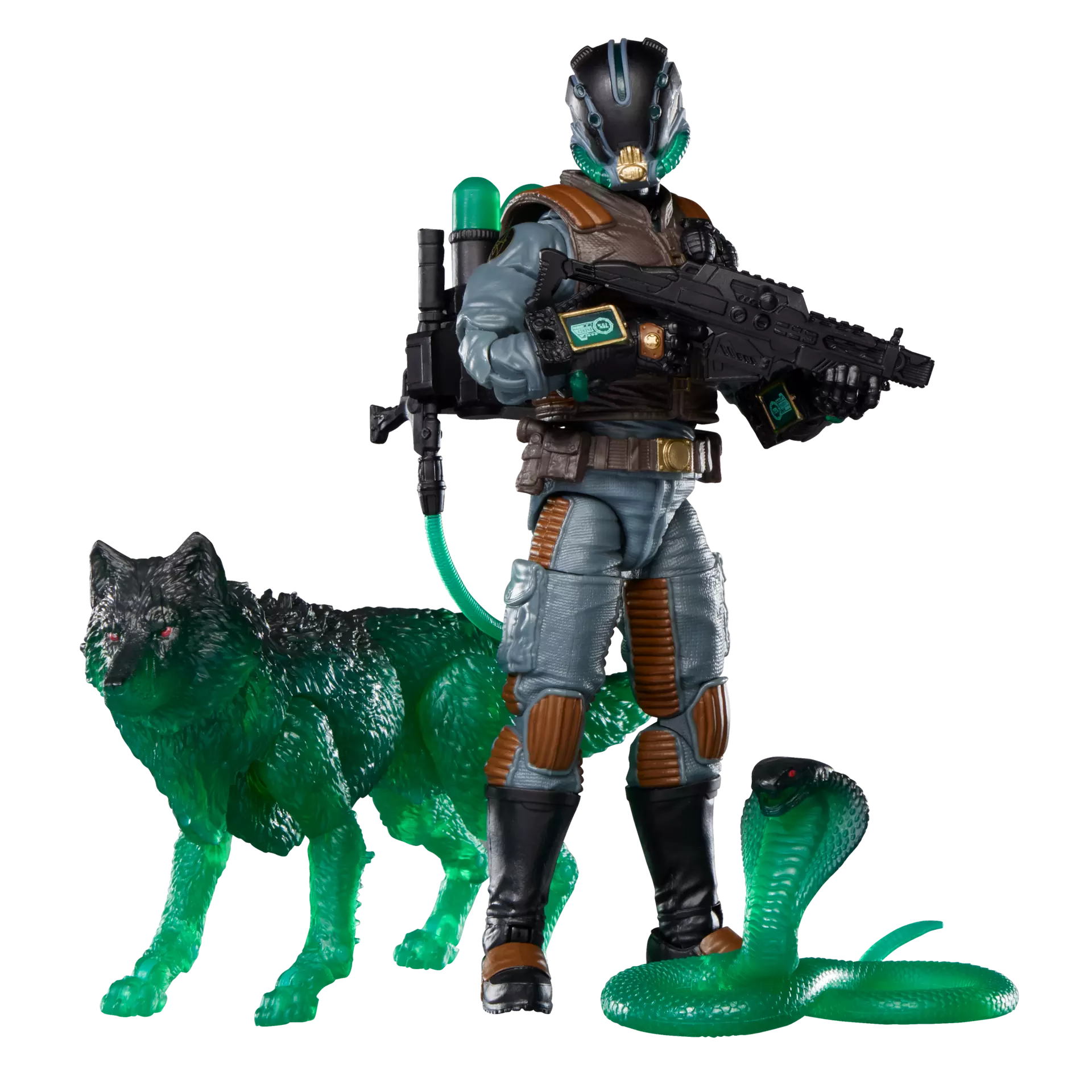 Hasbro G.I. Joe Classified Series #170 Ghost Viper and D.I.R.E (Dread-Inducing Responsive Energy) Beast Action Figure