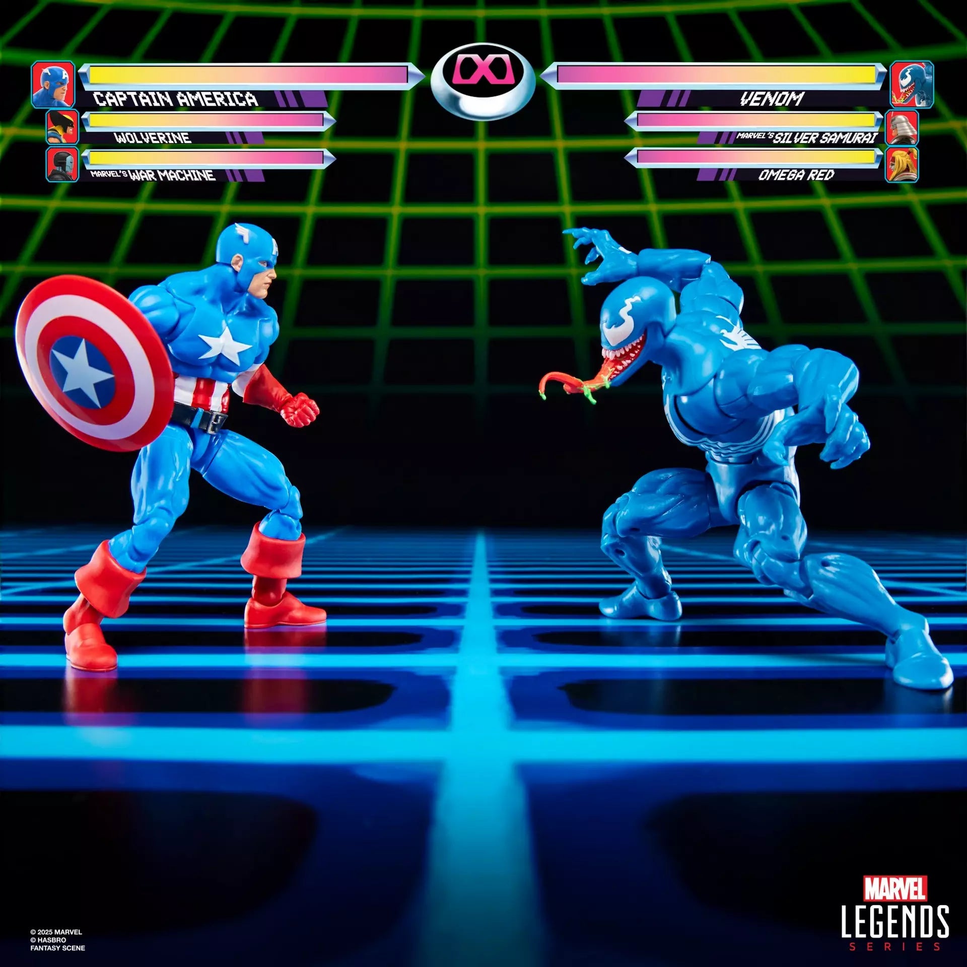 Marvel Legends Gamerverse Captain America vs. Venom 2 Pack Action Figure