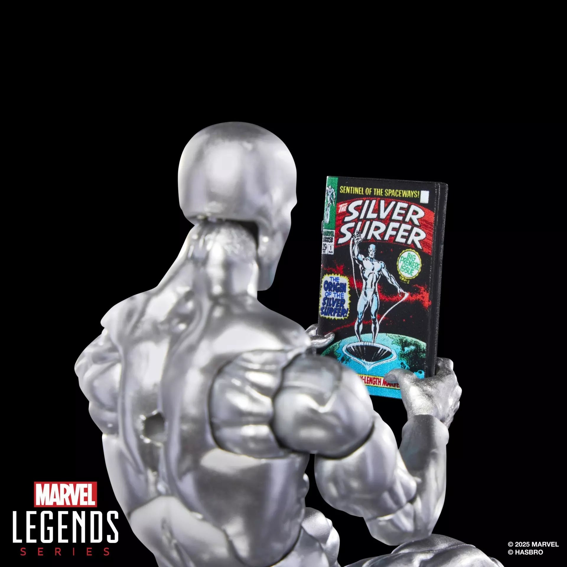 Marvel Legends Retro Silver Surfer Action Figure