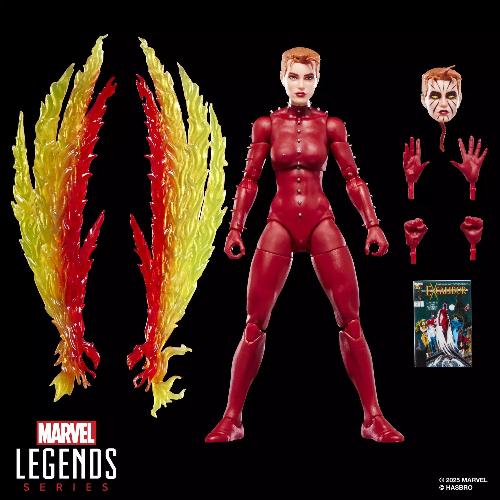Marvel Legends Excalibur Retro Phoenix (Rachel Summers) Action Figure