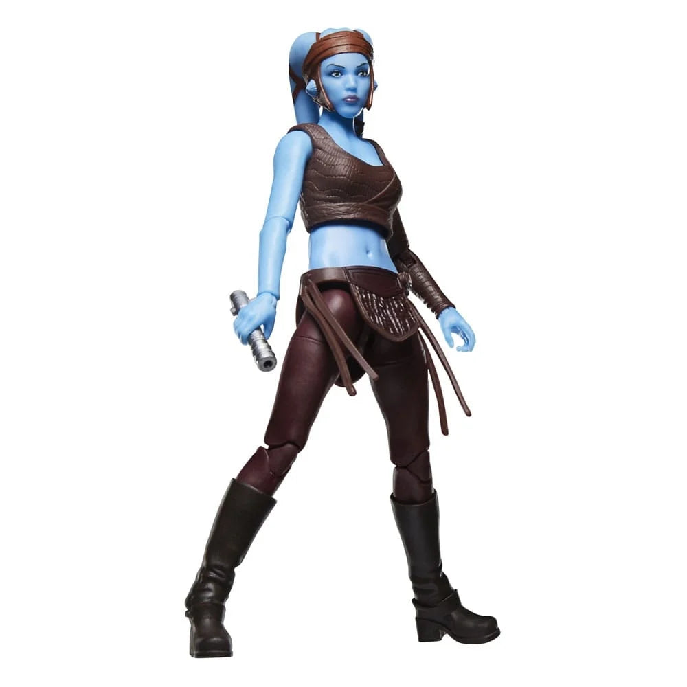 Hasbro Star Wars Black Series Revenge of the Sith Cardback 20th Anniversary Aayla Secura Exclusive 6 Inch Action Figure