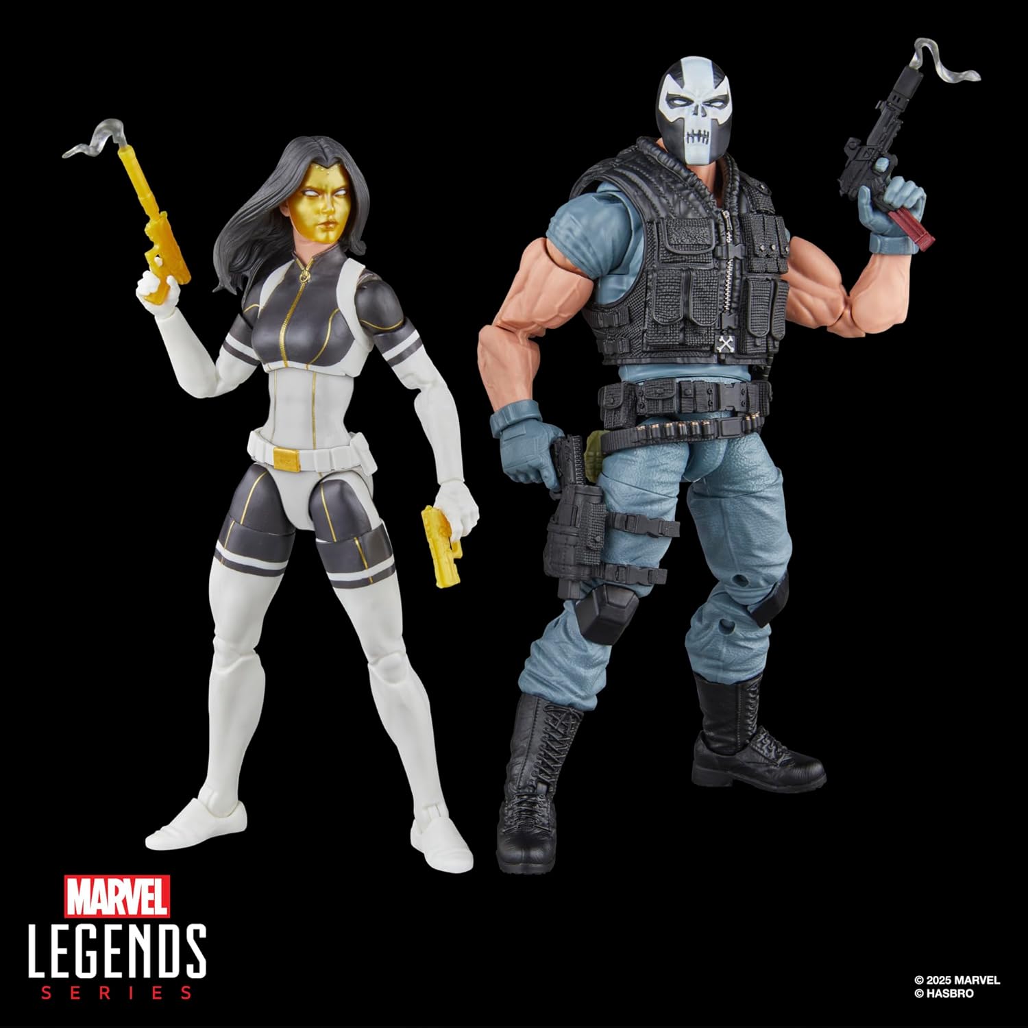 Marvel Legends Super Villains Madame Masque and Crossbones 2 Pack Action Figure