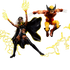 Marvel Legends '97 X-Men Wolverine and Storm Action Figure