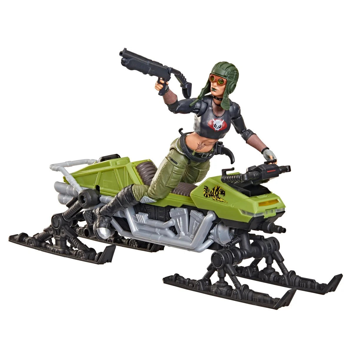 Hasbro G.I. Joe Classified Series #194 Zanya and Dreadnok Chameleon (Swamp Skier) Vehicle Action Figure