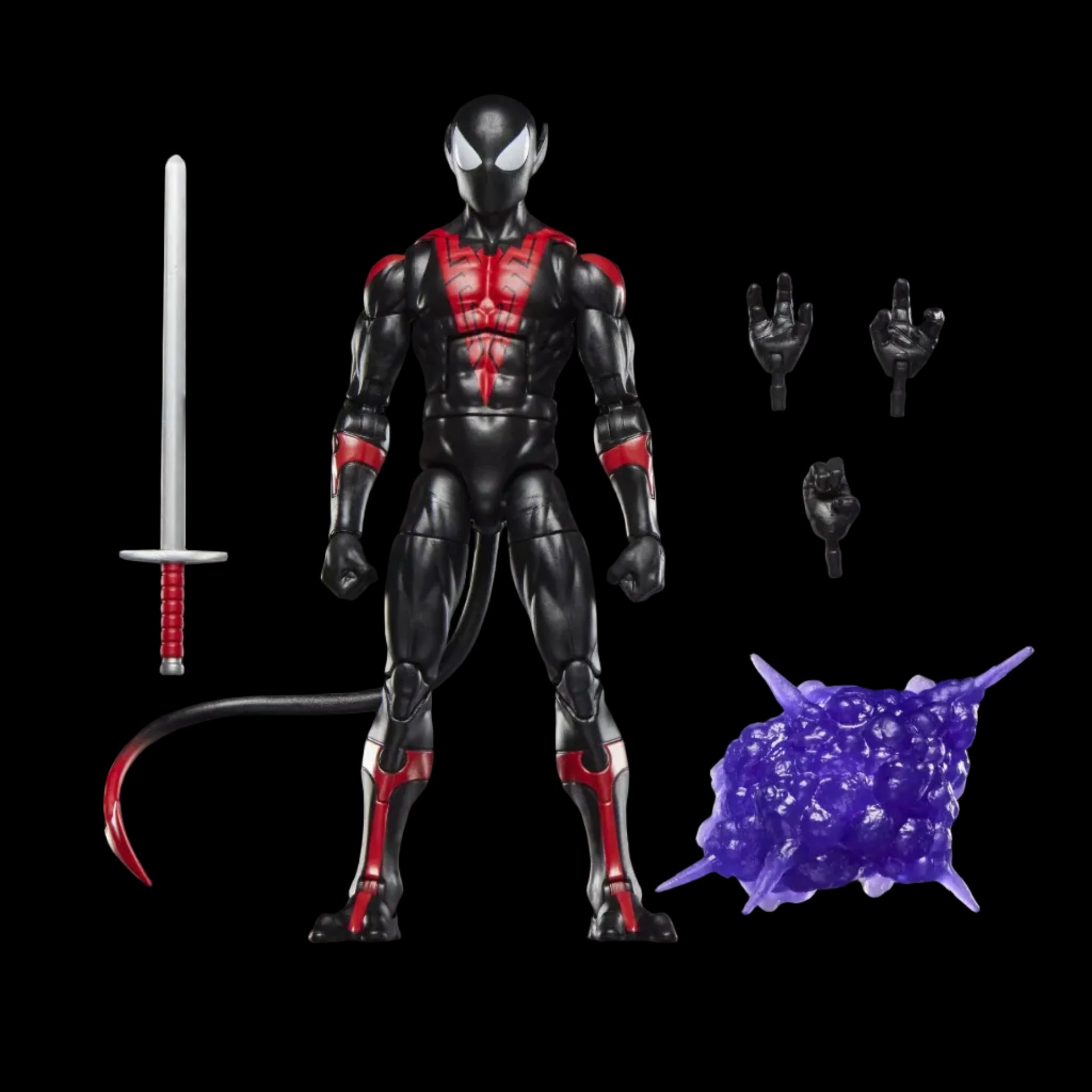 Marvel Legends Vintage Retro Series Uncanny Spider-Man (Nightcrawler) Action Figure