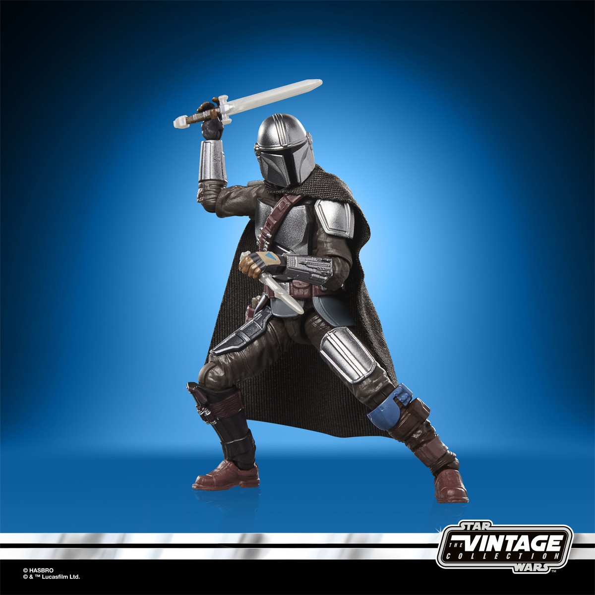 Star Wars Vintage Collection Deluxe The Mandalorian & Grogu 3.75" Action Figure