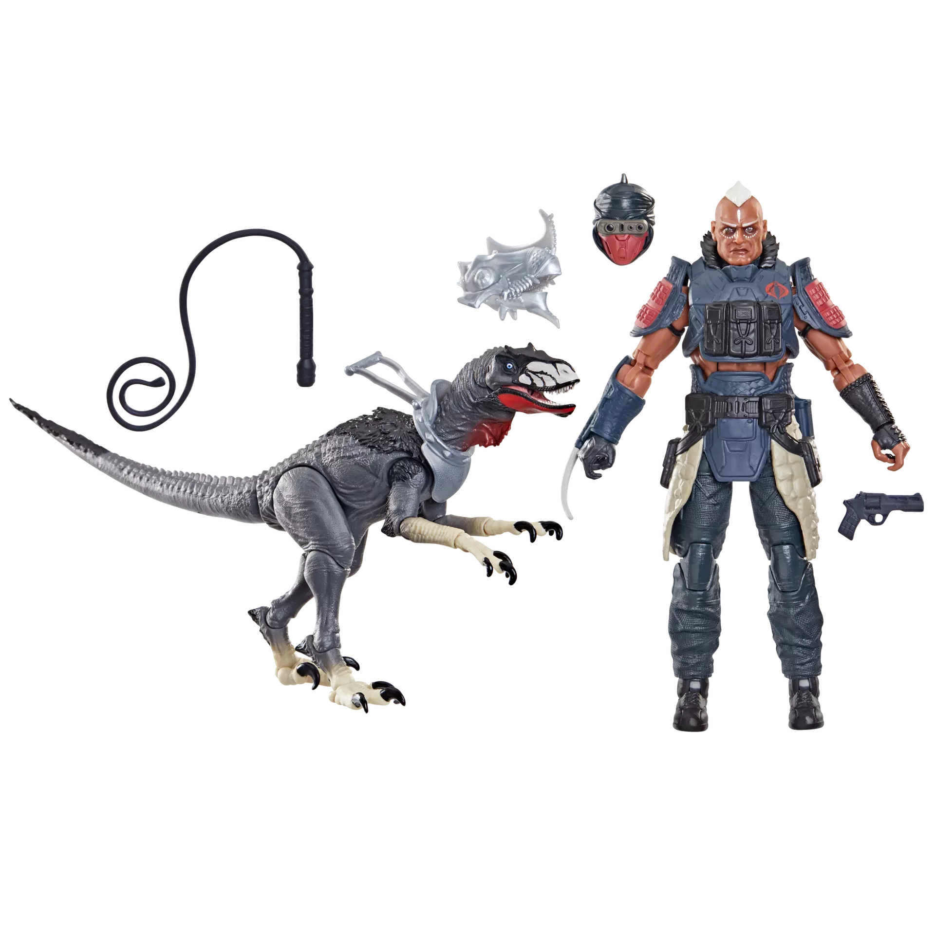 Hasbro G.I. Joe Classified Series #196 Professor Rottclaw and Cobra Deinonychus Action Figure
