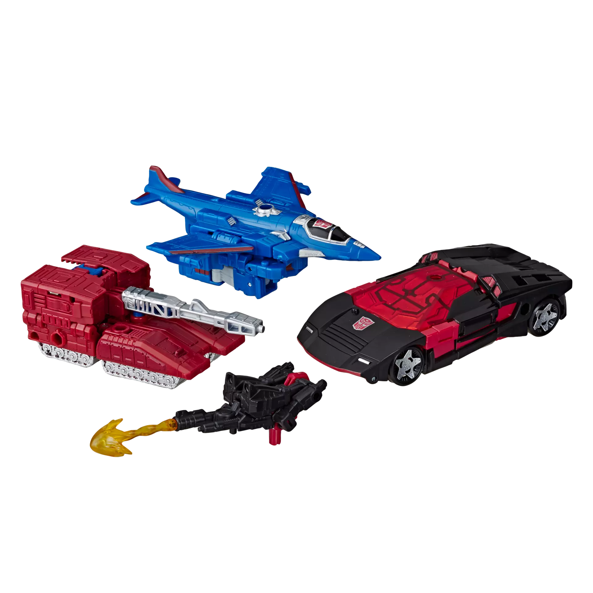 Transformers Generations War for Cybertron Siege Deluxe Autobot Alphastrike Counterforce 3 Pack (Slamdance, Trenchfoot, Raindance) Action Figure