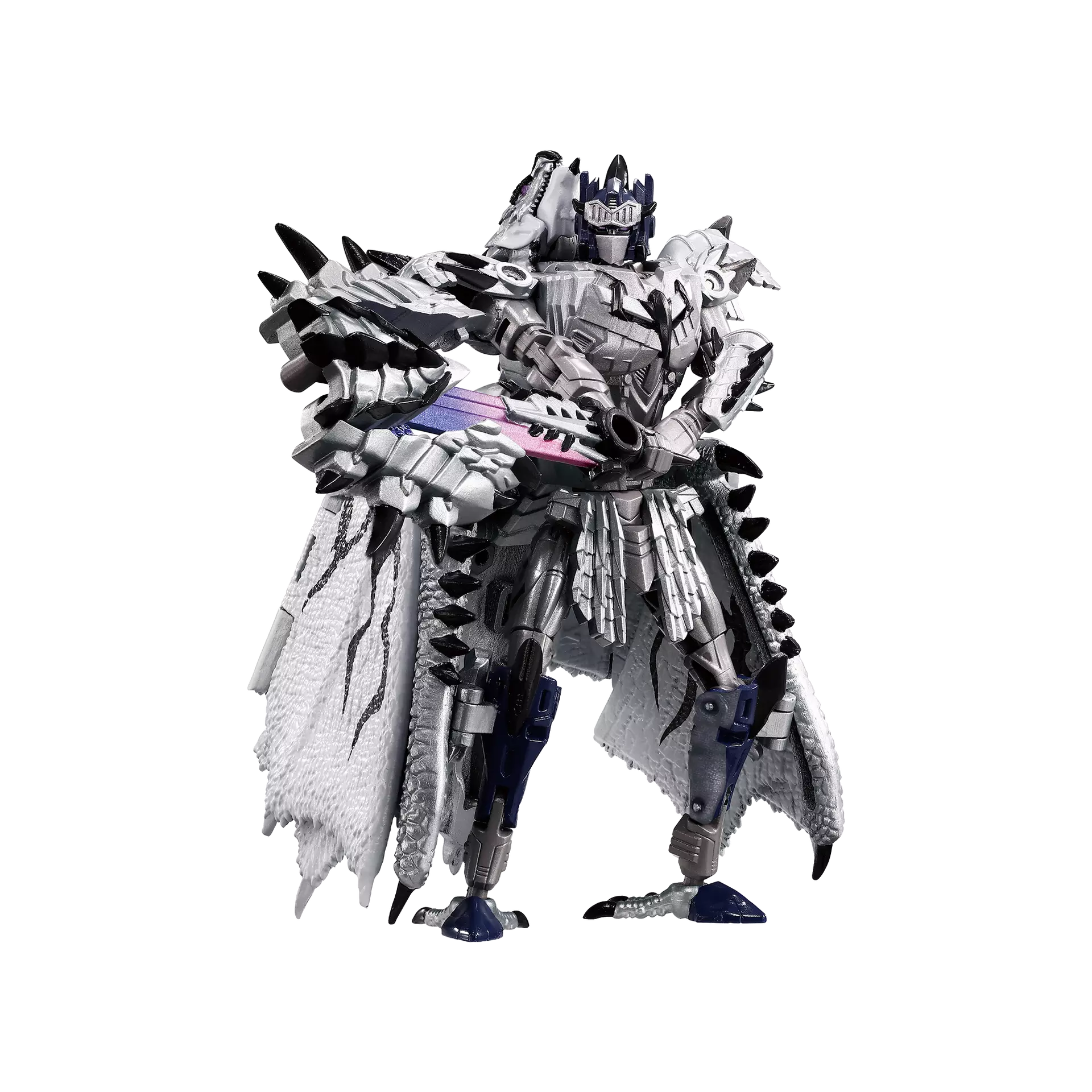 Transformers Synergenex Silver Rathalos Prime Monster Hunter Action Figure