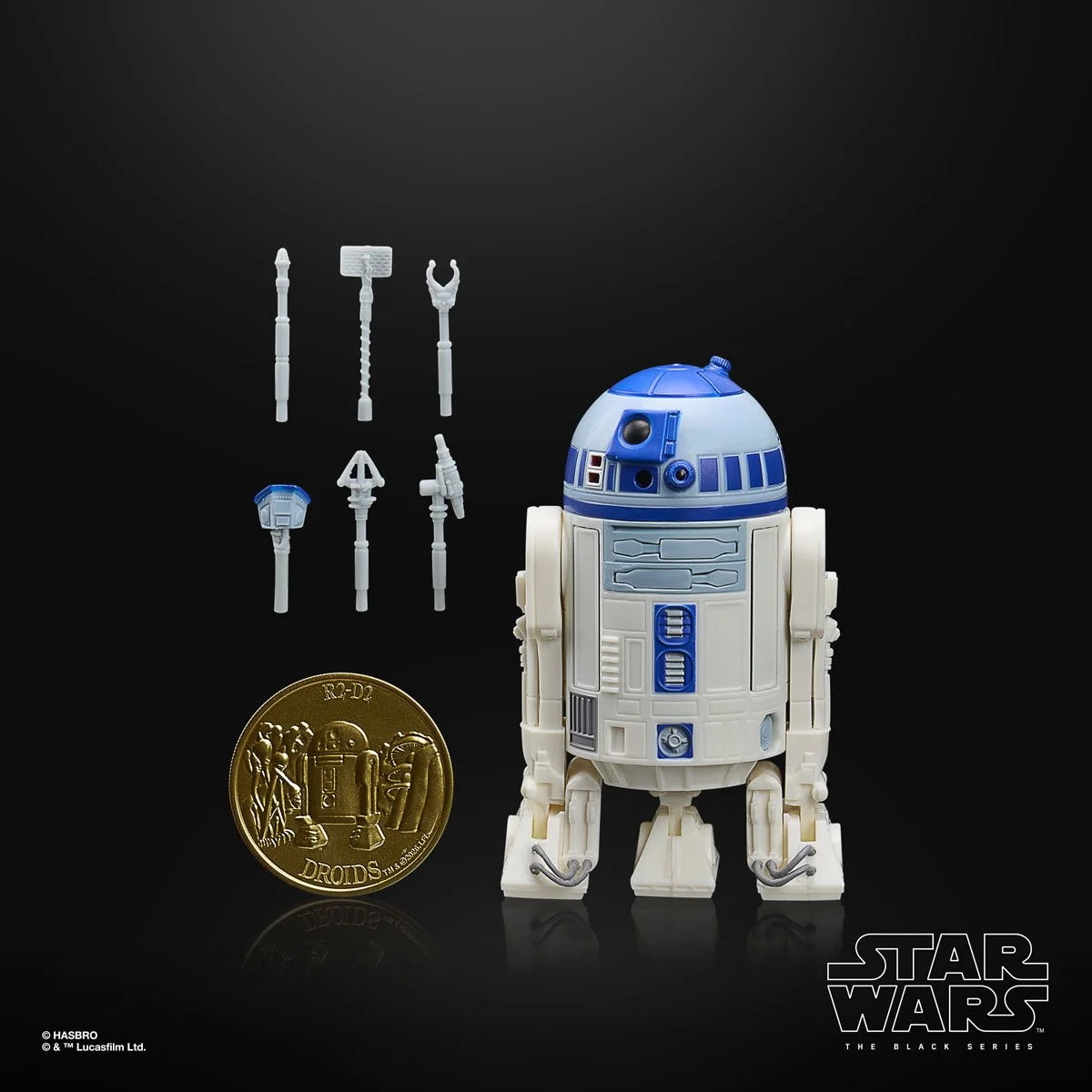 Hasbro Star Wars Black Series 40th Anniversary Artoo-Detoo (R2-D2) (Droids) 6 Inch Action Figure