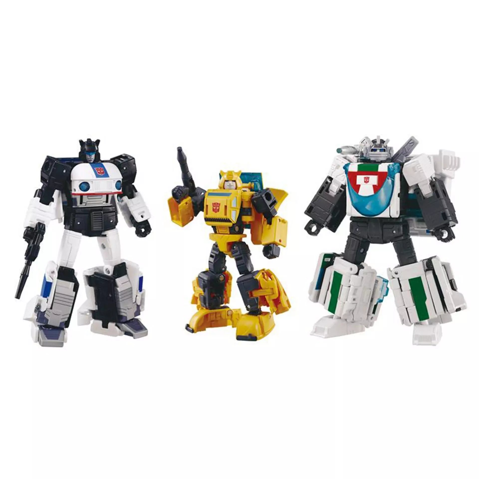 Transformers Dramatic Capture Series Cybertron Chase 3-Pack Action Figure