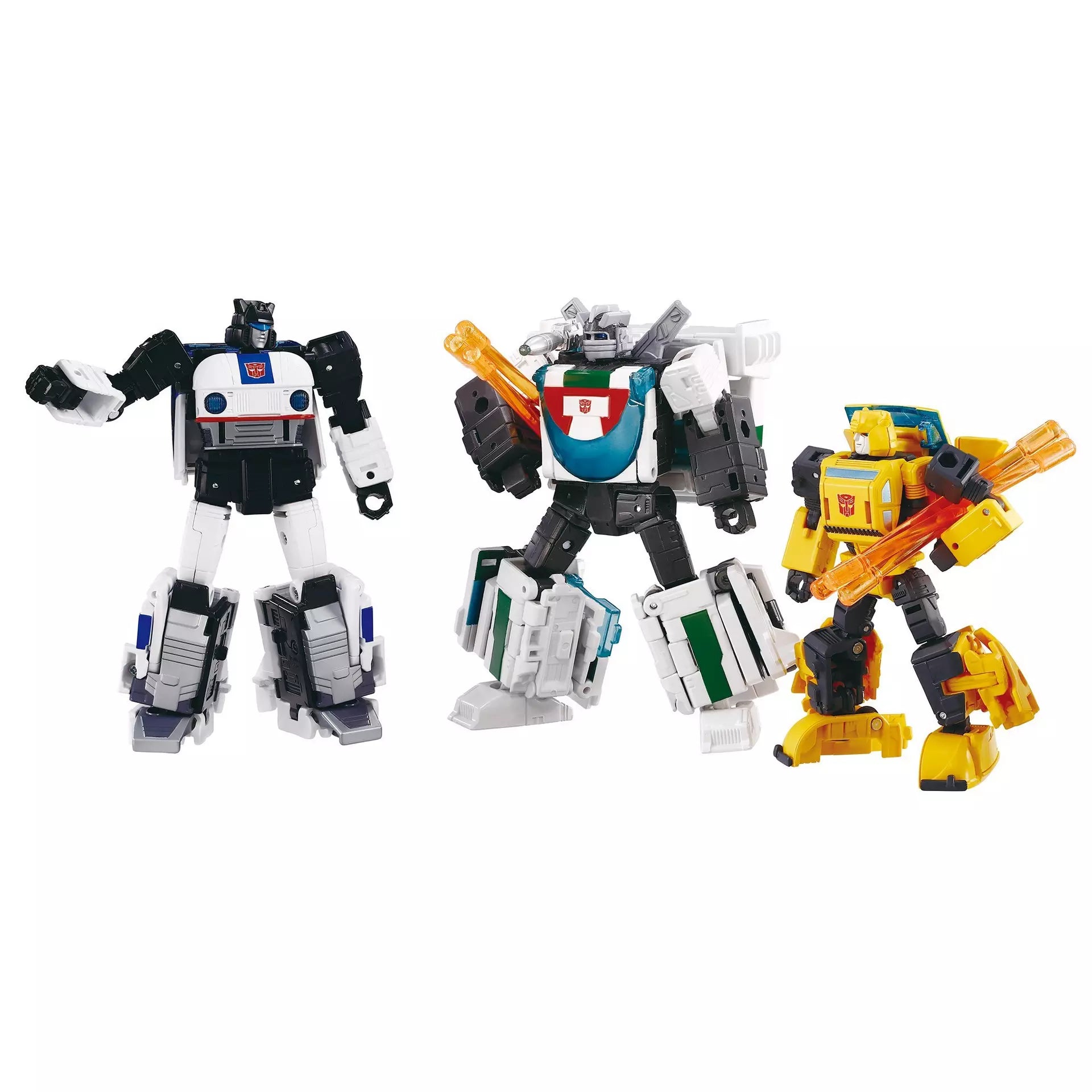 Transformers Dramatic Capture Series Cybertron Chase 3-Pack Action Figure