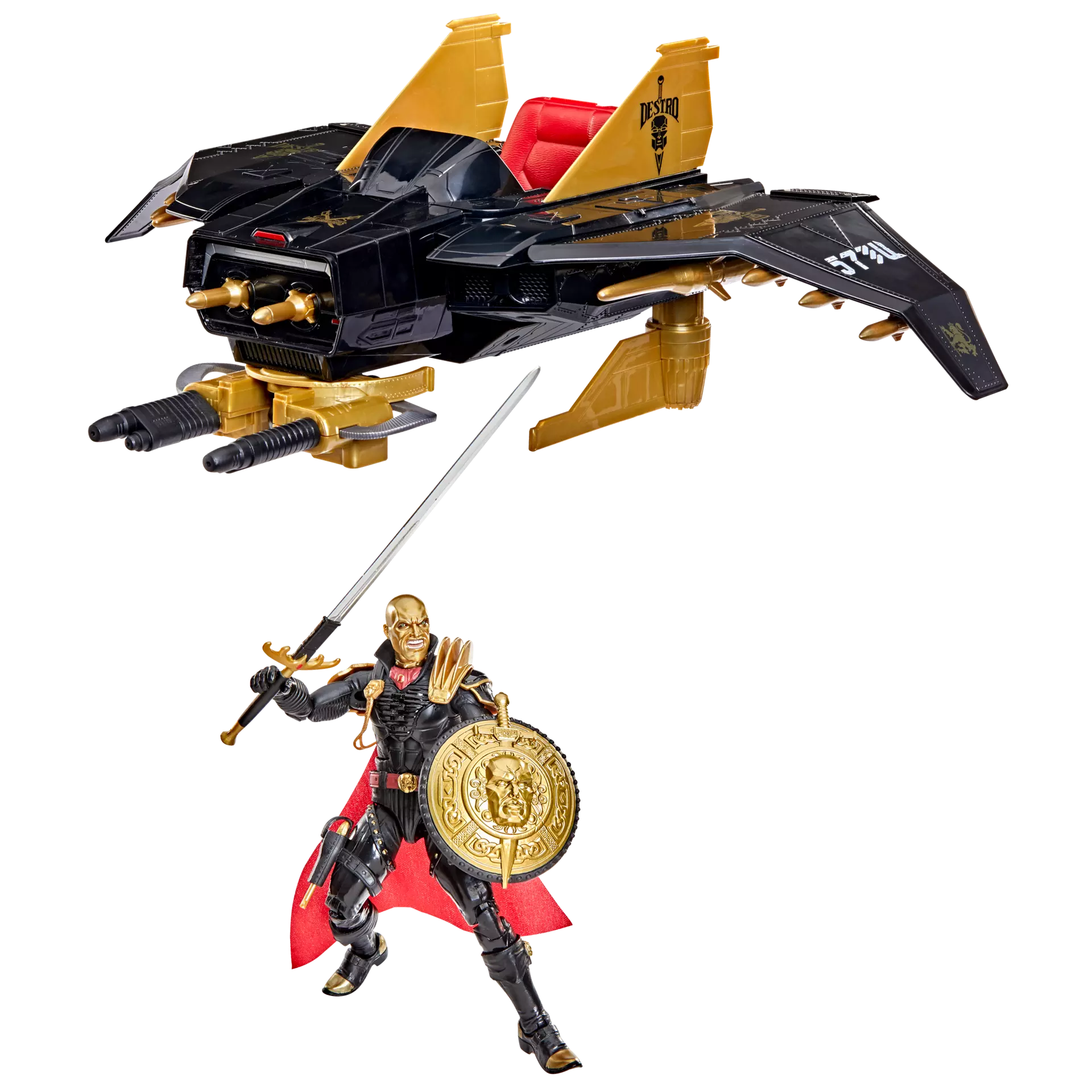 Pre-Sale G.I. Joe Classified Series #203 Destro & Iron Grenadier Despoiler Vehicle and Action Figure