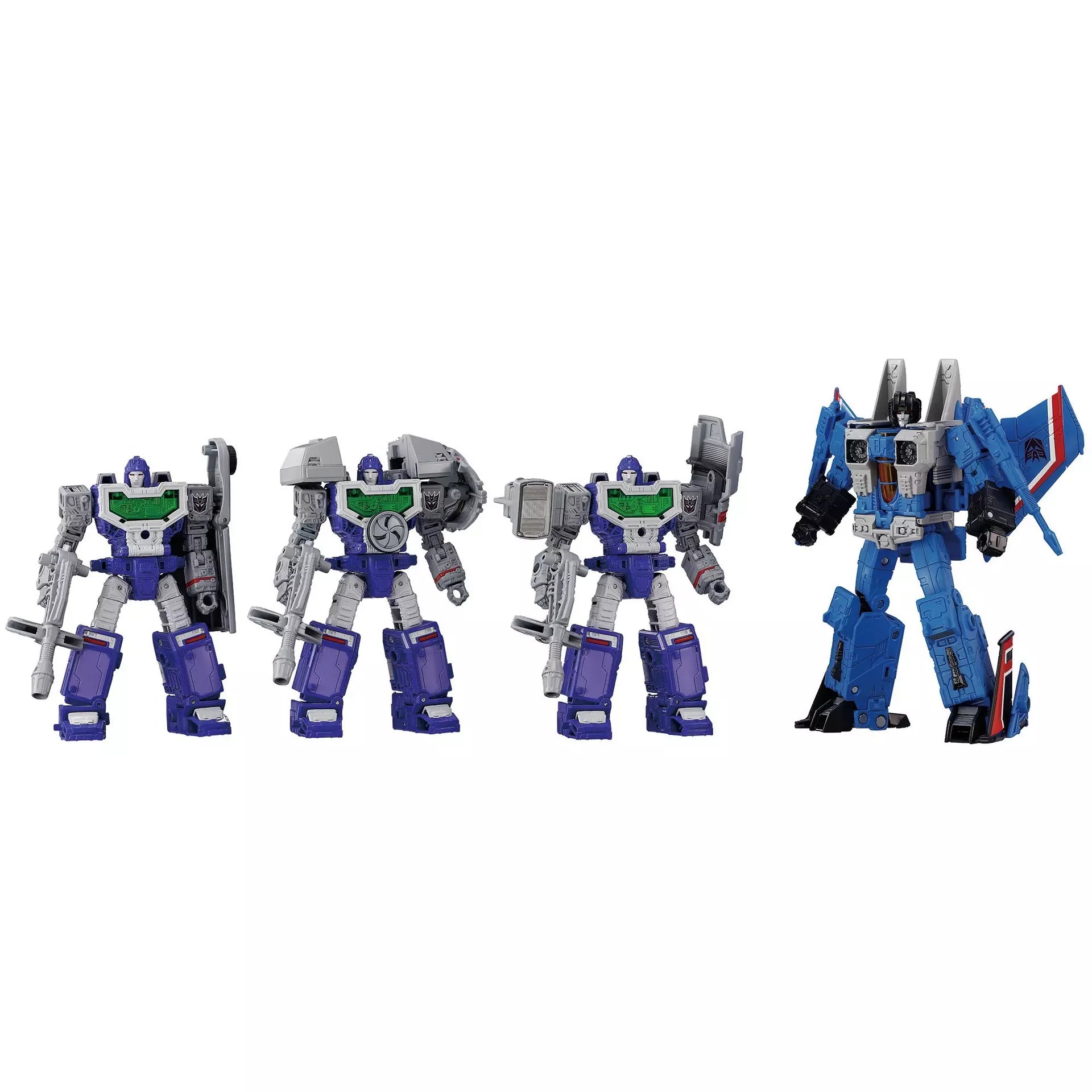 Transformers Dramatic Capture Series DCS-5 Decepticons Part 1 4-Pack Action Figure