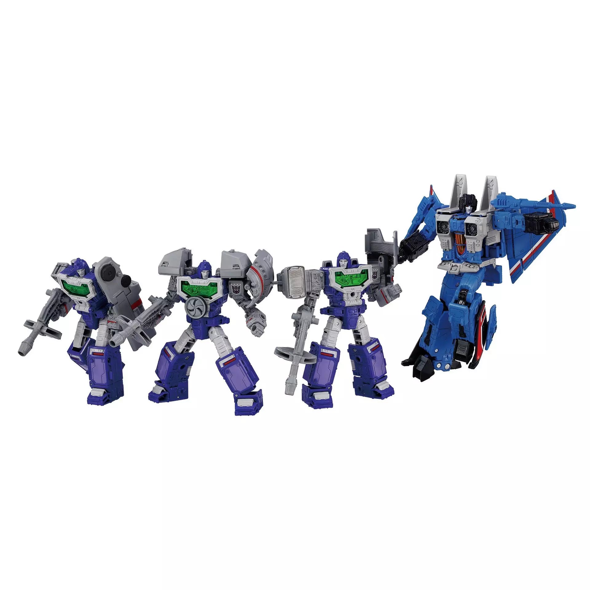 Transformers Dramatic Capture Series DCS-5 Decepticons Part 1 4-Pack Action Figure