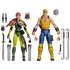 Hasbro G.I. Joe Classified Series #212 Ninja Force Scarlett and T'Jbang 2 Pack Action Figure