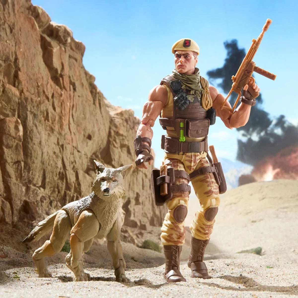 Hasbro G.I. Joe Classified Series #217 Dusty & Coyote Sandstorm Action Figure Set