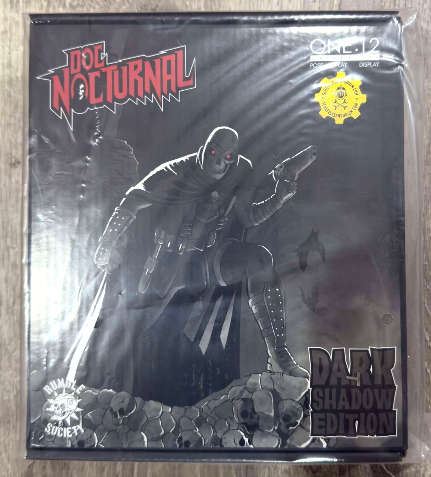 SDCC 2025 Mezco Toyz ONE:12 Collective: Doc Nocturnal Dark Shadow Edition Action Figure