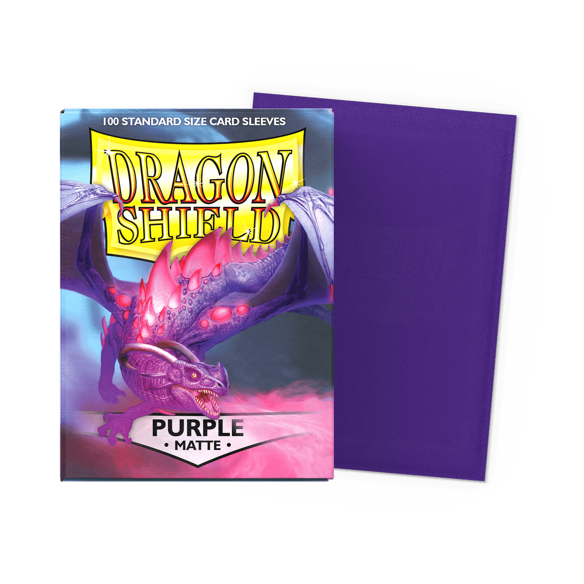 Dragon Shields Matte Purple Standard Size 100ct