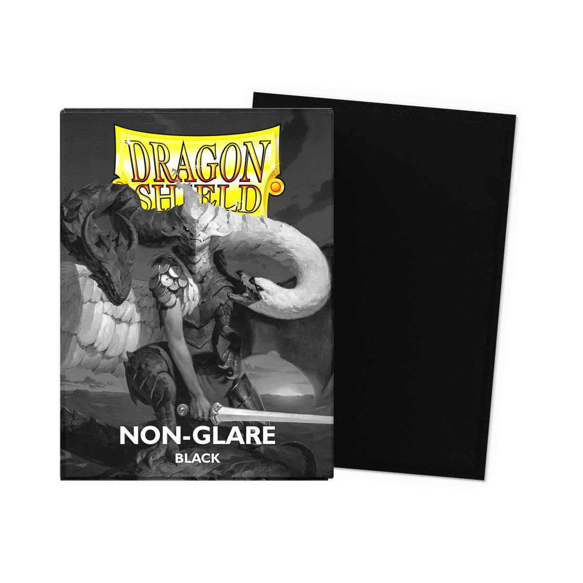 Dragon Shields Non-Glare Black Standard Size 100ct