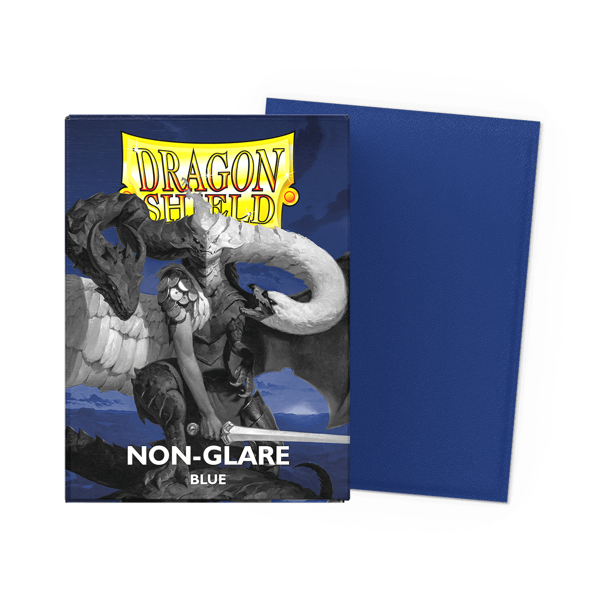 Dragon Shields Non-Glare Blue Standard Size 100ct