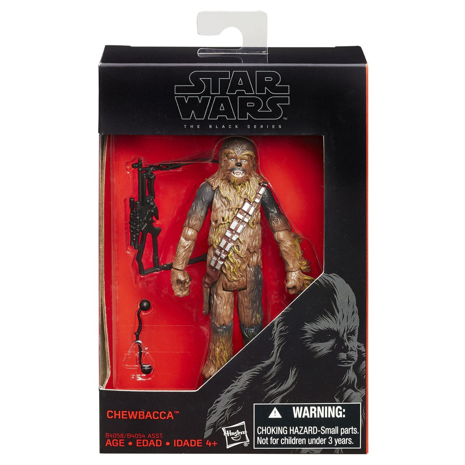 Hasbro Star Wars Black Series 2015 Chewbacca Walmart Exclusive 3.75 Inch Figure