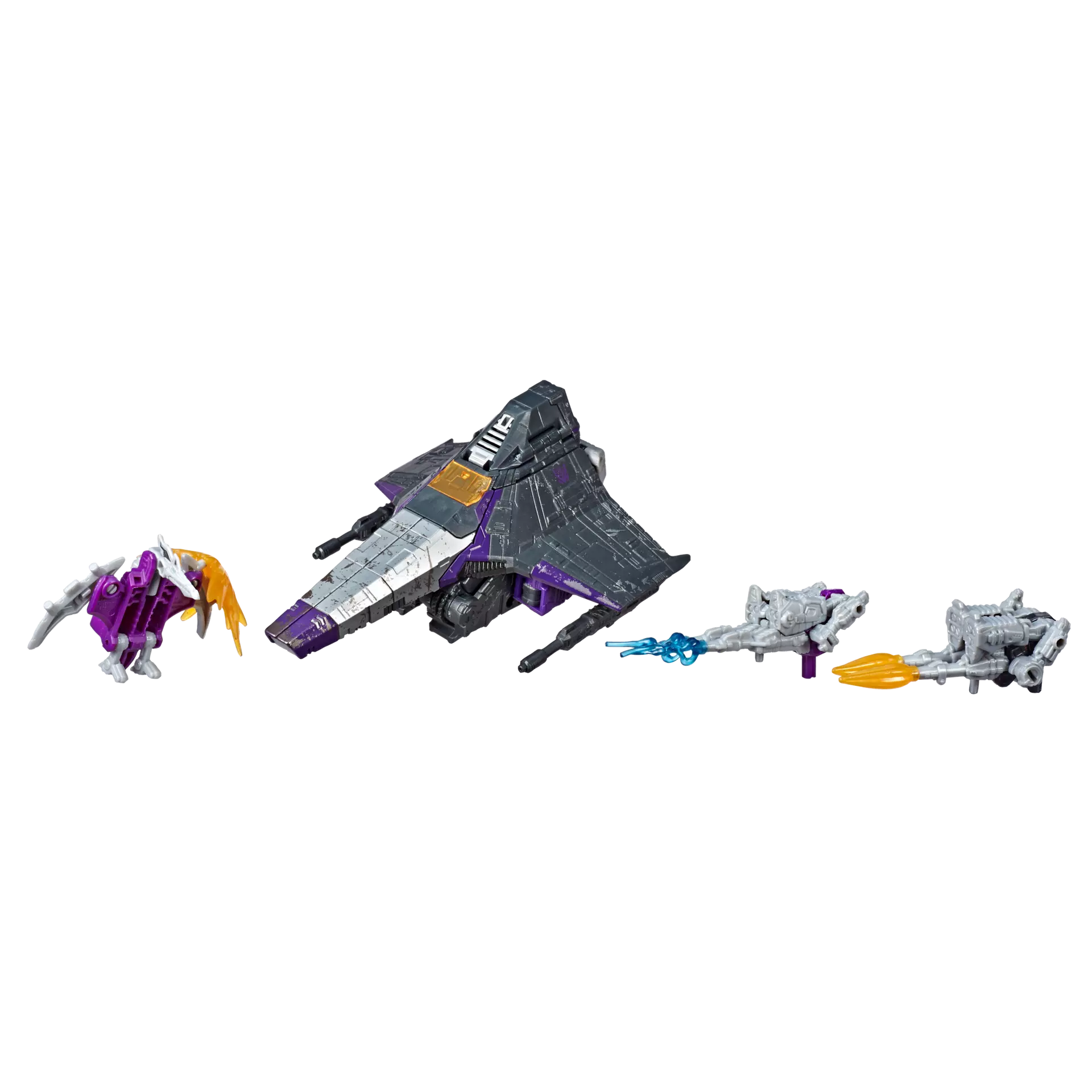 Transformers Generations War For Cybertron: Siege Voyager Decepticon Skywarp Phantomstrike Squadron 4 Pack Final Strike Action Figure WFC-S27