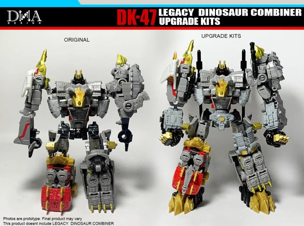 DNA Design DK-47 Upgrade Kit for Legacy Core Dinobot Combiner