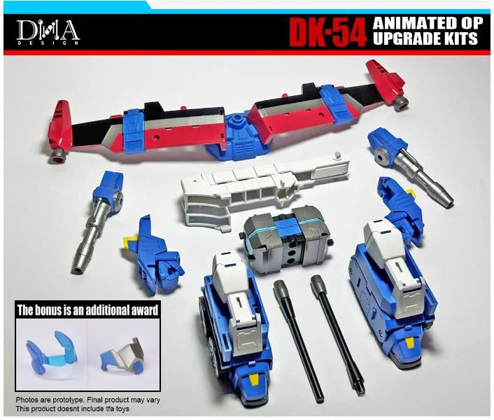 DNA Design DK-54 Upgrade kit for Animated Optimus Prime