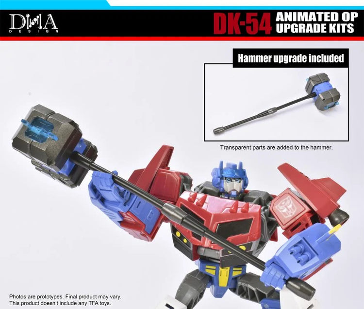 DNA Design DK-54 Upgrade kit for Animated Optimus Prime DNA Design DK-54 Upgrade kit for Animated Optimus Prime