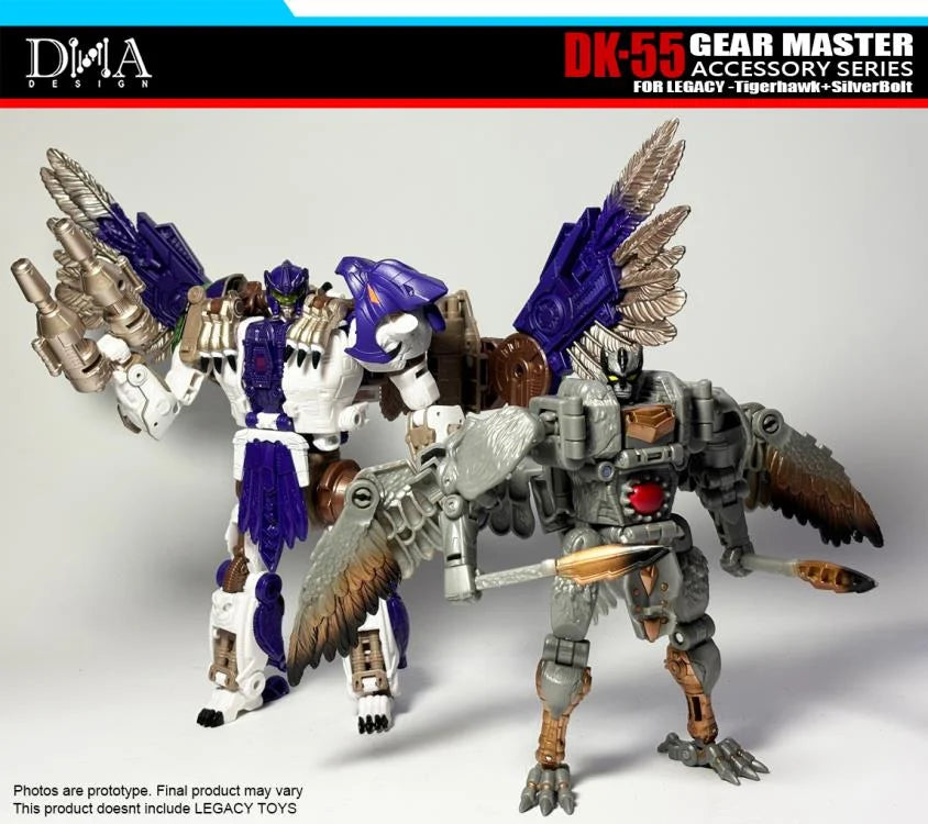 DNA Design DK-55 Upgrade kit Gear Master for Legacy Tigerhawk and Silverbolt