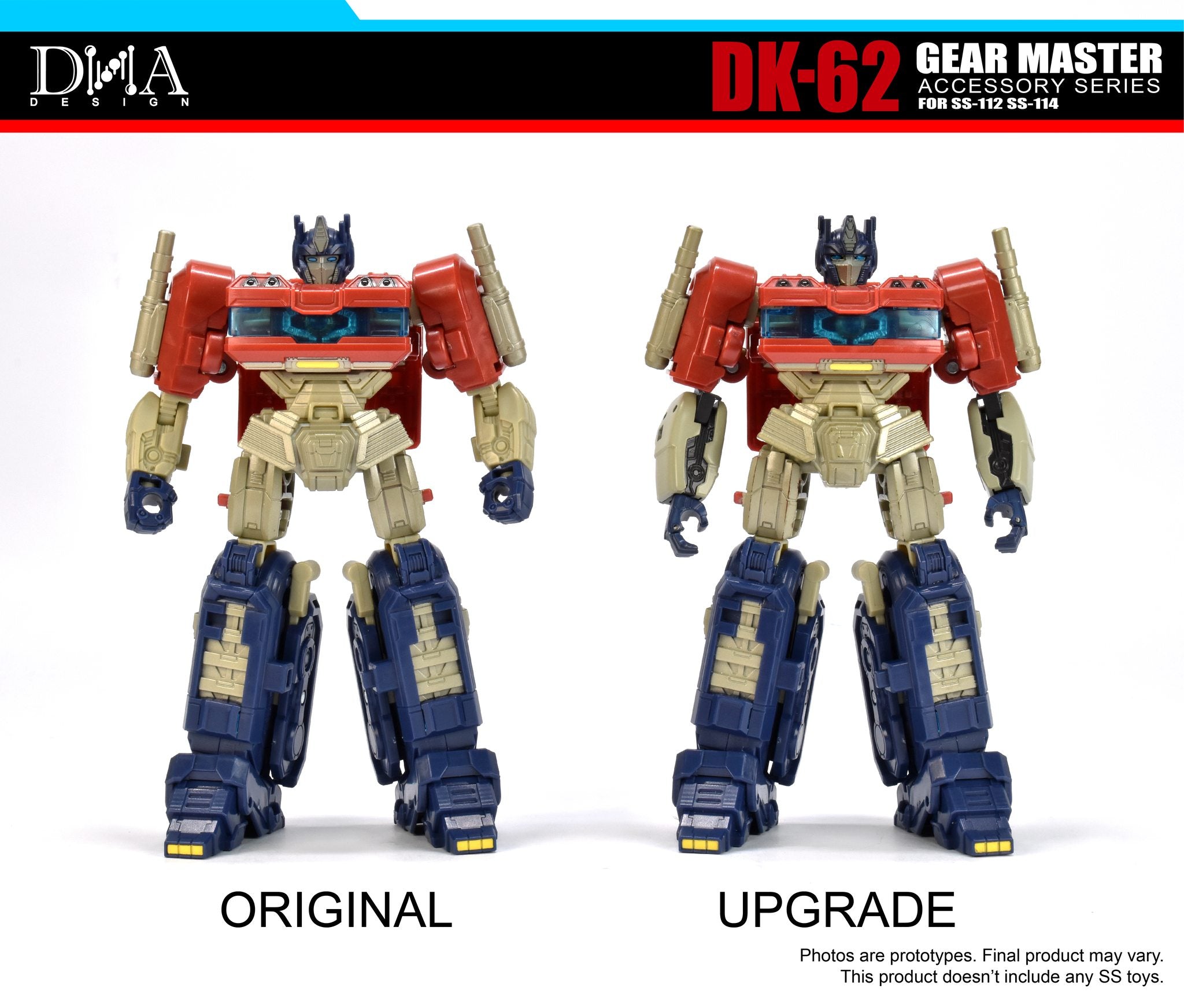 DNA Design DK-62 Gear Master for SS-112 SS-114