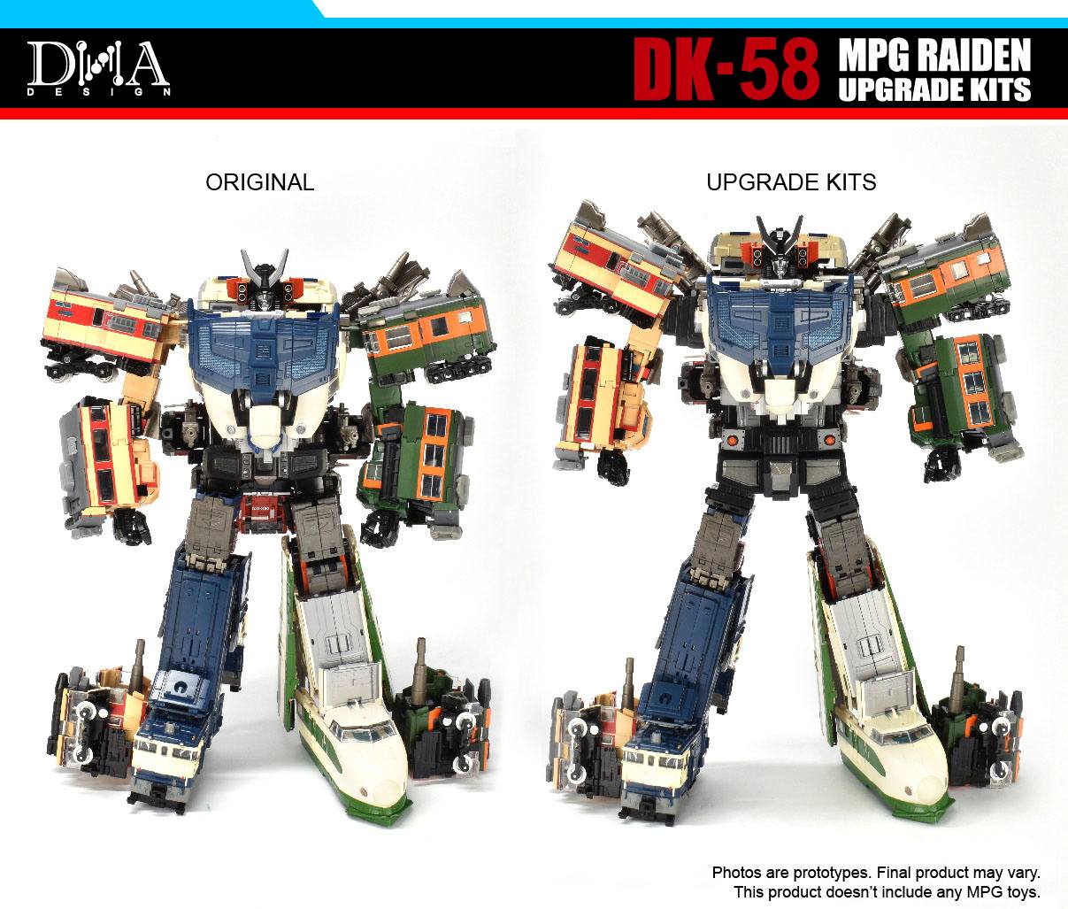 DNA Design DK-58 Upgrade Kit for MPG Raiden