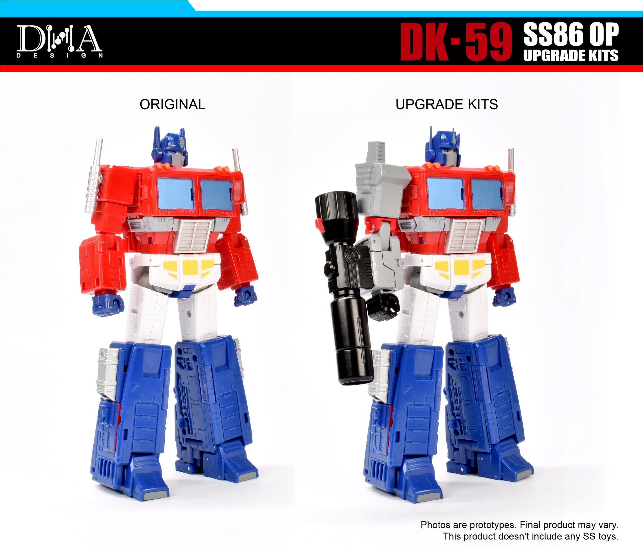 DNA Design DK-59 Upgrade Kit for SS86 Optimus Prime