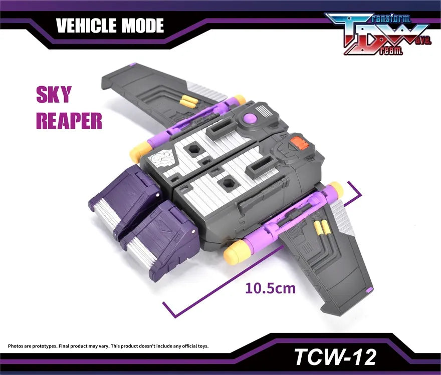 Transform Dream Wave TCW-12 Upgrade kit for Legacy United Titan Tidal Wave