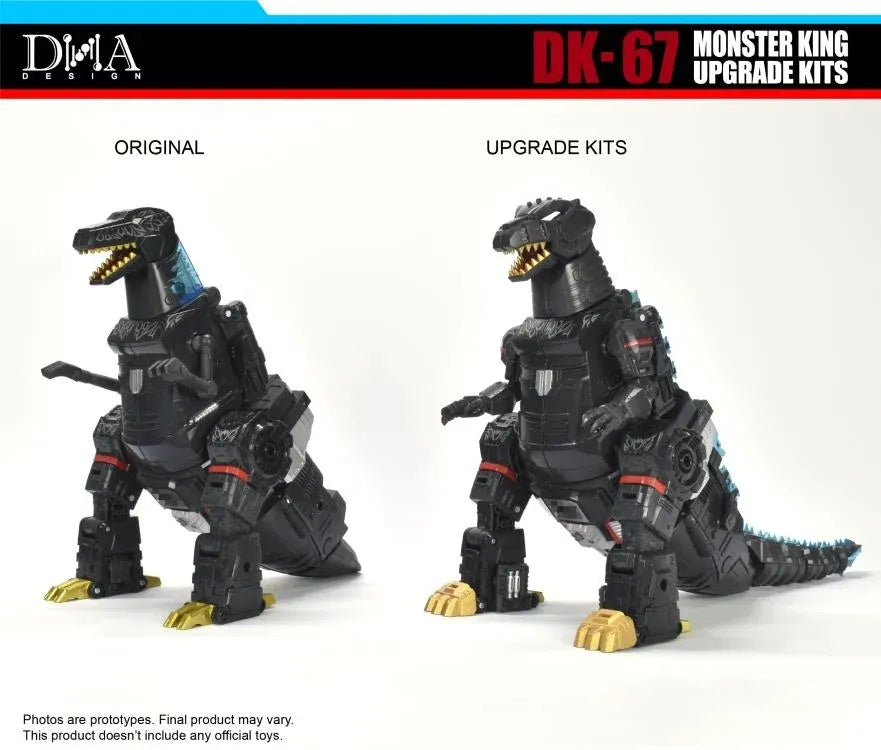 DNA Design DK-67G Upgrade Kit for Synergenex Megatron Type Godzilla