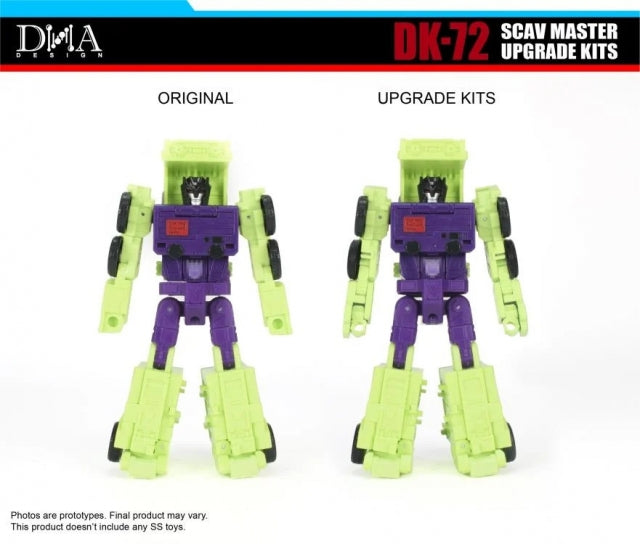 DNA Design DK-72 Scav Master Upgrade Kit SS Scavenger