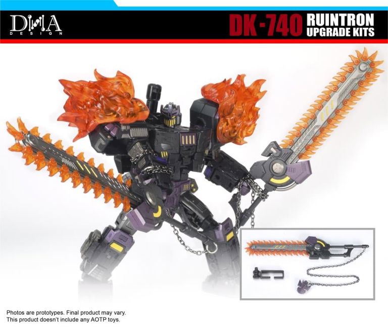 DNA Design DK-74-O Orange Sword Upgrade Kit