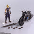 Bring Arts Final Fantasy VII Cloud Strife and Hardy-Daytona Square Enix Action Figure