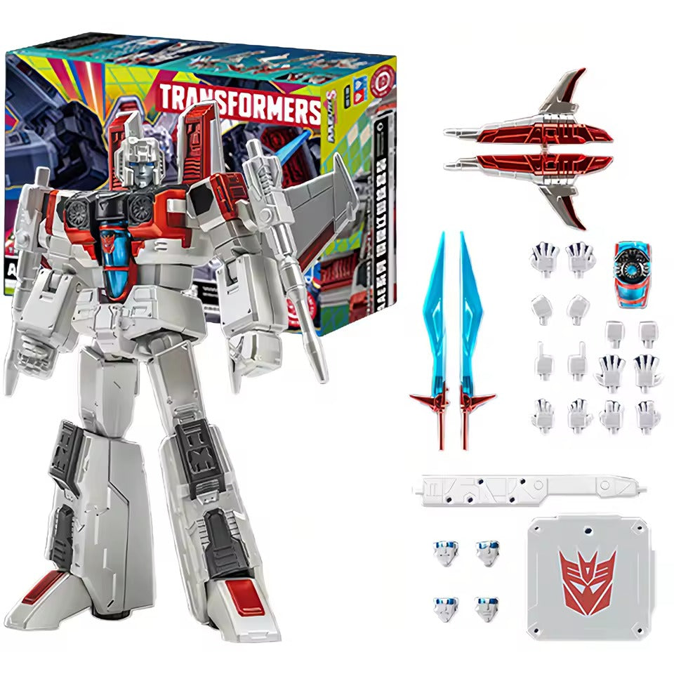 Auldey Transformers Alpha Action Elite Shattered Glass Starscream Action Figure AAE-SS