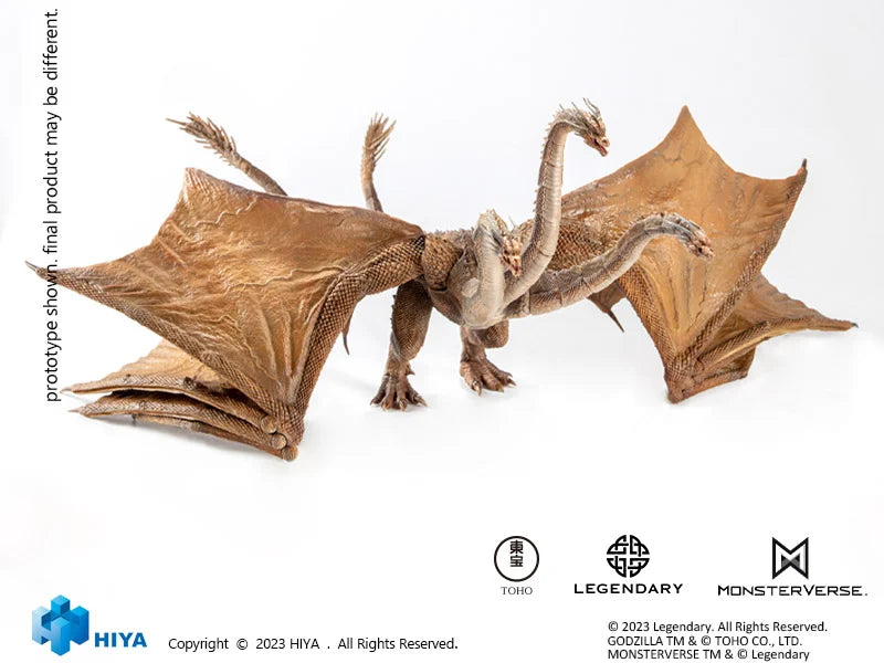 Hiya Toys 1/18 Godzilla: King of the Monsters Ghidorah Action Figure