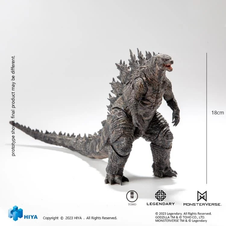 monarch legacy of monsters toys Hiya Toys 1/18 Godzilla: King of the Monsters Godzilla Action Figure