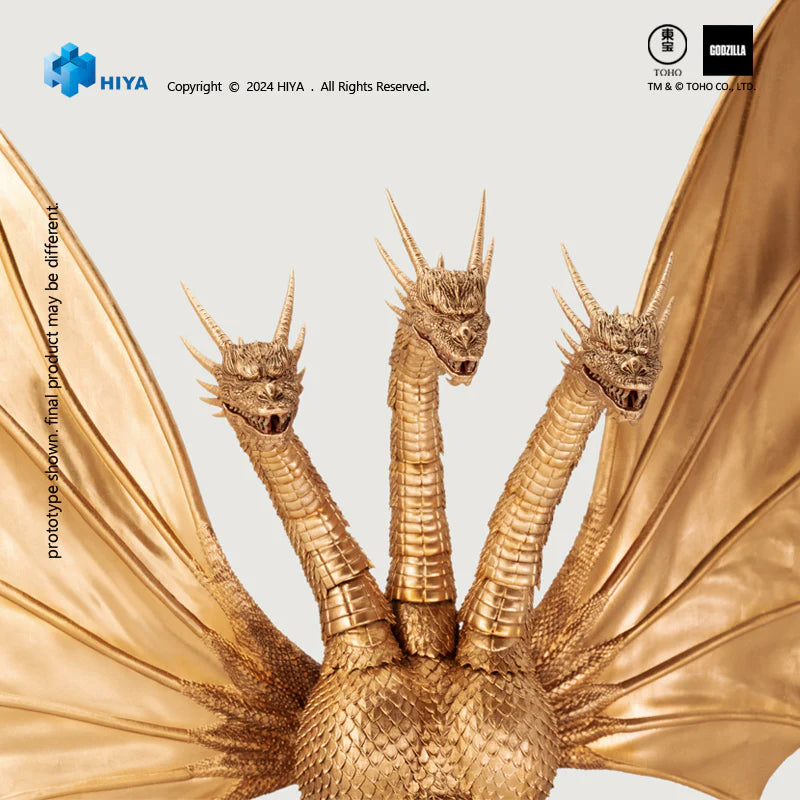 Hiya Toys Exquisite Basic Godzilla Vs.King Ghidorah (1991) PX Exclusive King Ghidorah Action Figure